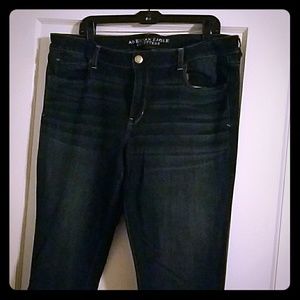 American Eagle Skinny Kick Denim X 18R
